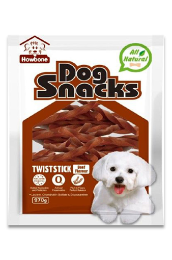 תמונה של DOG SNACKS - טוויסטר רך בטעם בקר 270 גרם