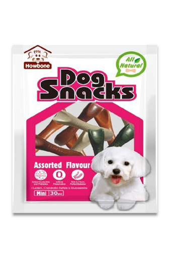 תמונה של DOG SNACKS - עצמות דנטליות לכלב בטעמים שונים 2"  270 גרם