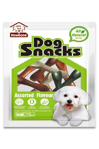 תמונה של DOG SNACKS - עצמות דנטליות לכלב בטעמים שונים 3" 270 גרם