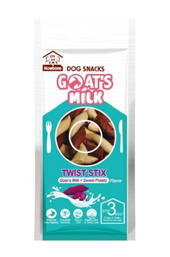 תמונה של Goat's milk - twist stix  בטטה וחלב עזים - 80 גרם