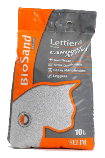 תמונה של Biosand Active - חול חתולים + פחם פעיל אקטיבי 10 ליטר