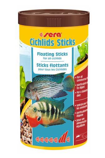 תמונה של ציקליד סטיקס 1000 מ"ל - Cichlids Sticks SERA