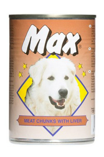 תמונה של Max dog food vension - שימורי מקס - כבד