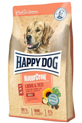 תמונה של הפי דוג נייצ'ר קרוק סלמון ואורז- Happy Dog NaturCroq Salmon&Rice 11kg