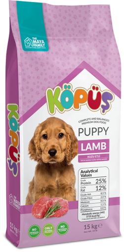 תמונה של קופוס לגורי כלבים בטעם טלה KÖPÜŞ Lamb PUPPY