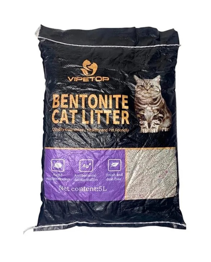 תמונה של חול לחתולים בניחוח לבנדר 8 ק"ג BENTONITE